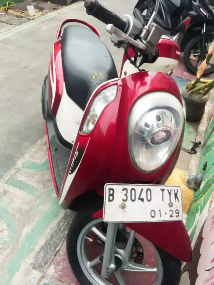 Dijual Honda Scoopy fi 2013 BD msn bagus srt LKP pjk telat