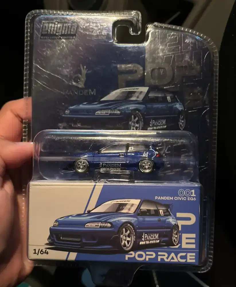 Diecast Miniscale Honda Civic EG Pop Race UNSEALED