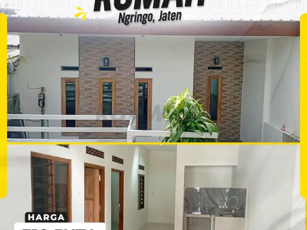 Rumah Di Ngringo Jaten 2 Lantai Dekat Kampus UNS Hanya 300 juta