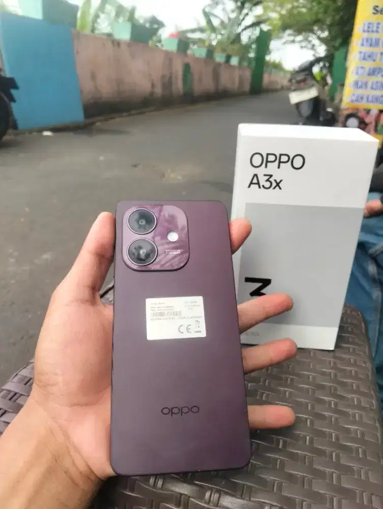 Jual aja Oppo A3X RAM 4/64 mulus FULSET