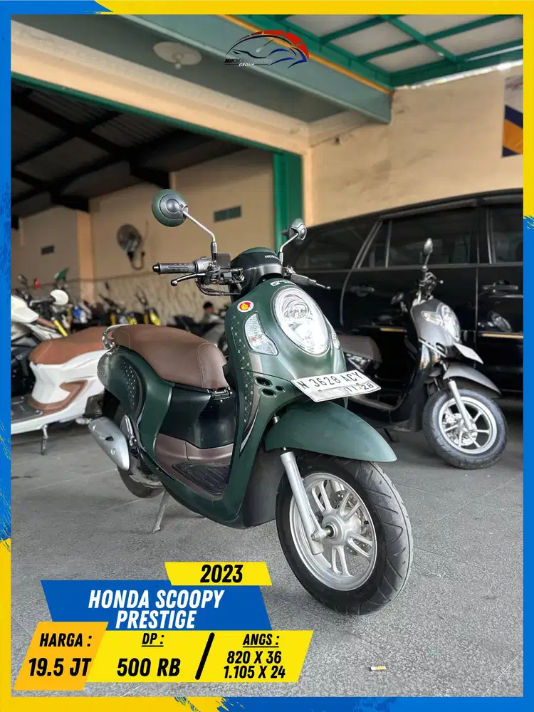 HONDA SCOOPY PRESTIGE 2023 SIAP ANGKUT MASZEHH HIKMAH MOTOR KEPUH