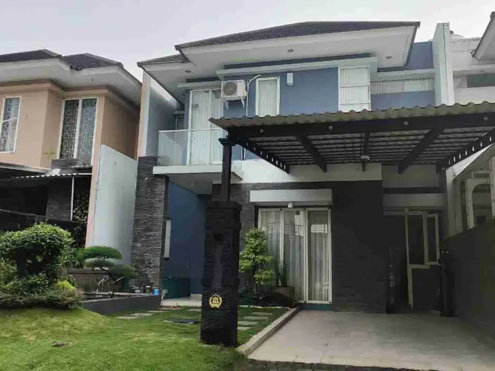 DIJUAL CEPAT RUMAH 2 LANTAI WISATA BUKIT MAS 2 CLUSTER DU LOVRE SURABAYA
