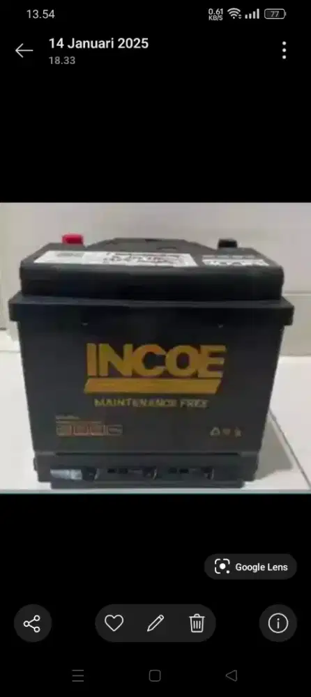 Jual accu gs mf baru cuci gudang