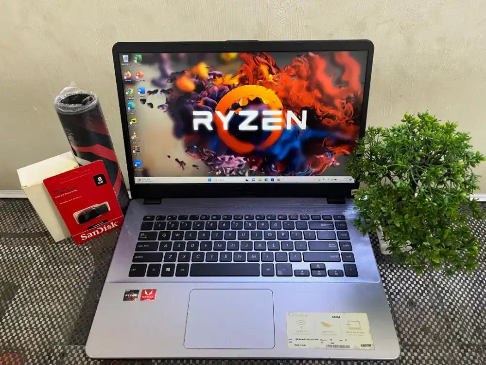 ASUS VIVOBOOK X505Z RAM 12GB AMD RYZEN FULLSET
