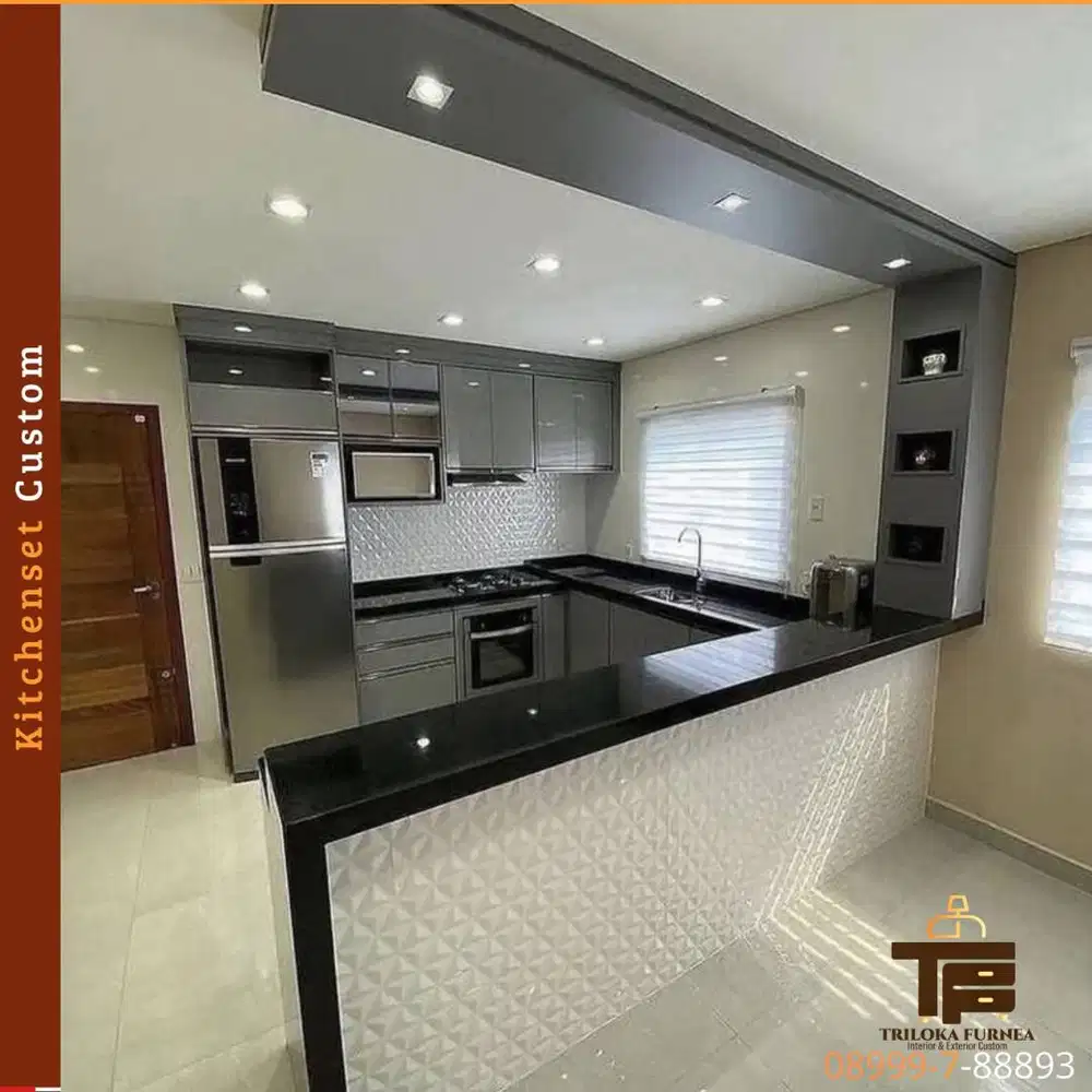 Kitchen Set Custom Terpercaya | Desain Eksklusif Sesuai Ruangan