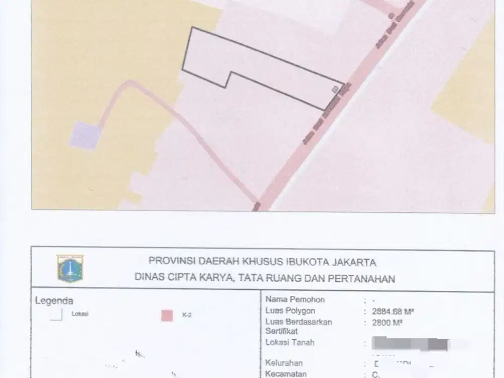 DIJUAL CEPAT LAHAN kavling Di Duri kosambi Jakarta Barat