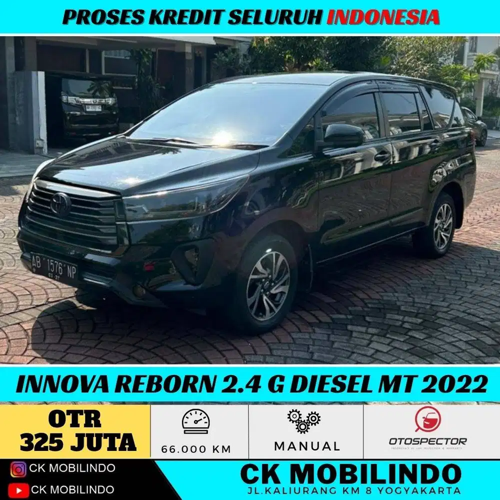 Toyota Innova Reborn G MT Istimewa