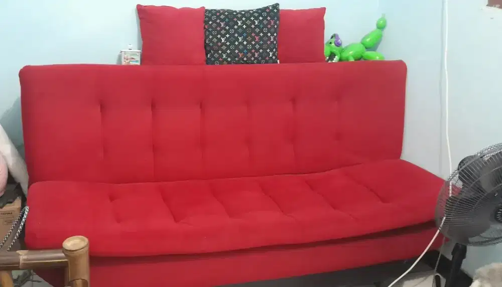 JUAL SOFA BED 1set