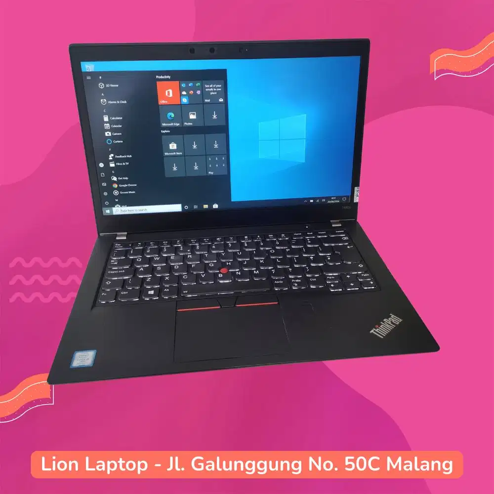 RAM 8GB Core i5 gen 8 Lenovo Thinkpad T480s SLIM [07|07]