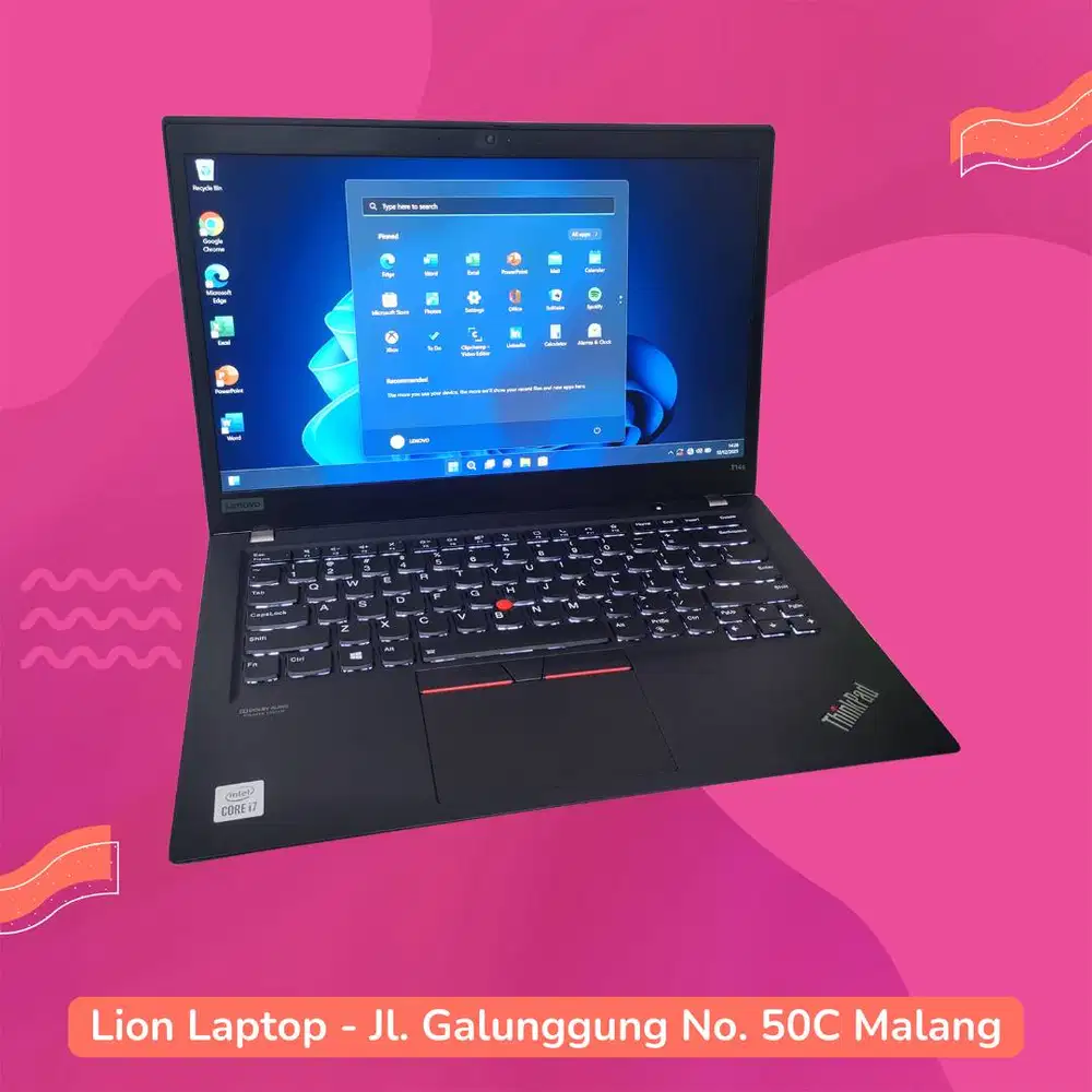 RAM 16GB Core i7 Gen 10 Slim SSD 256GB Lenovo Thinkpad T14S [07|07]
