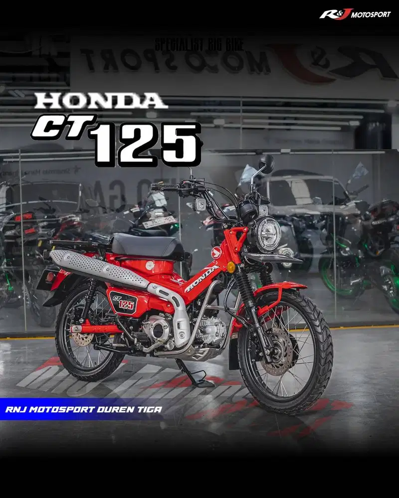 Honda CT 125  Merah 2023 Low Km 3.000an