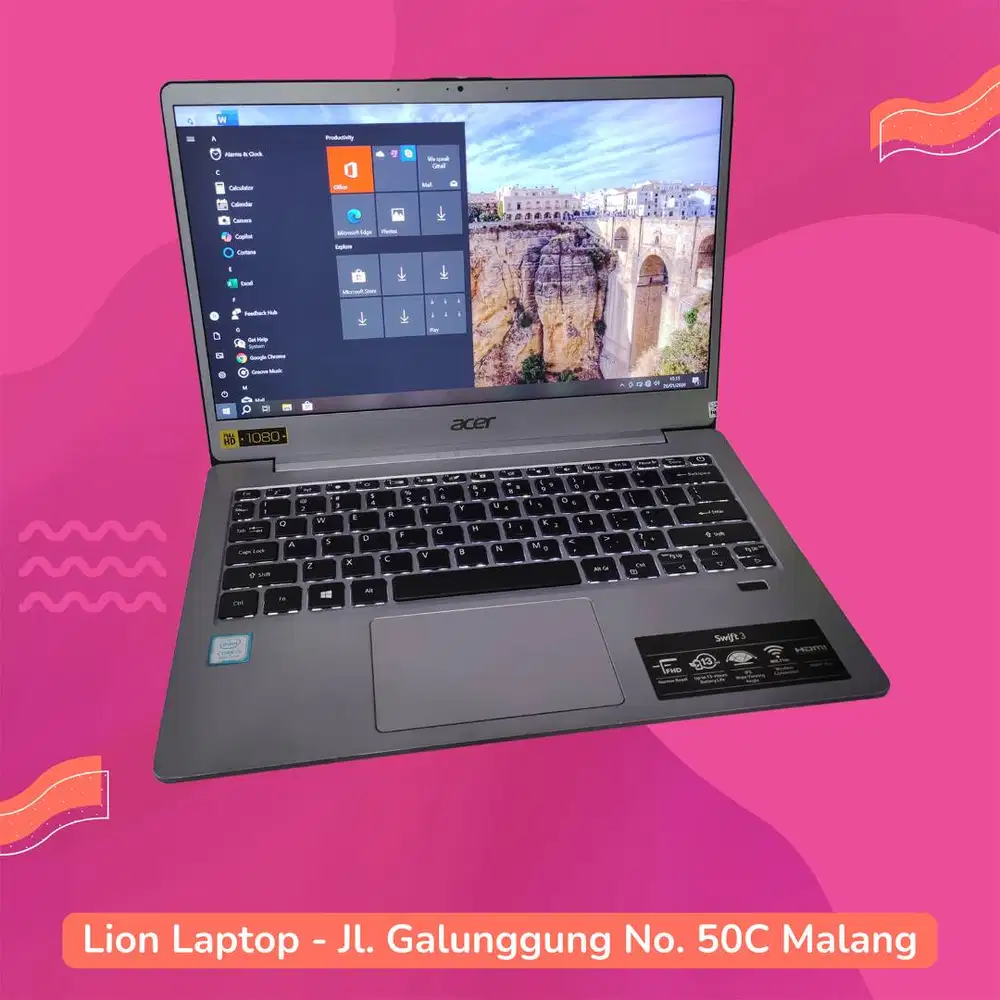 Super Slim Core i5 Gen 8 8/25 Acer Swift 3 SF313-51 [07|07]