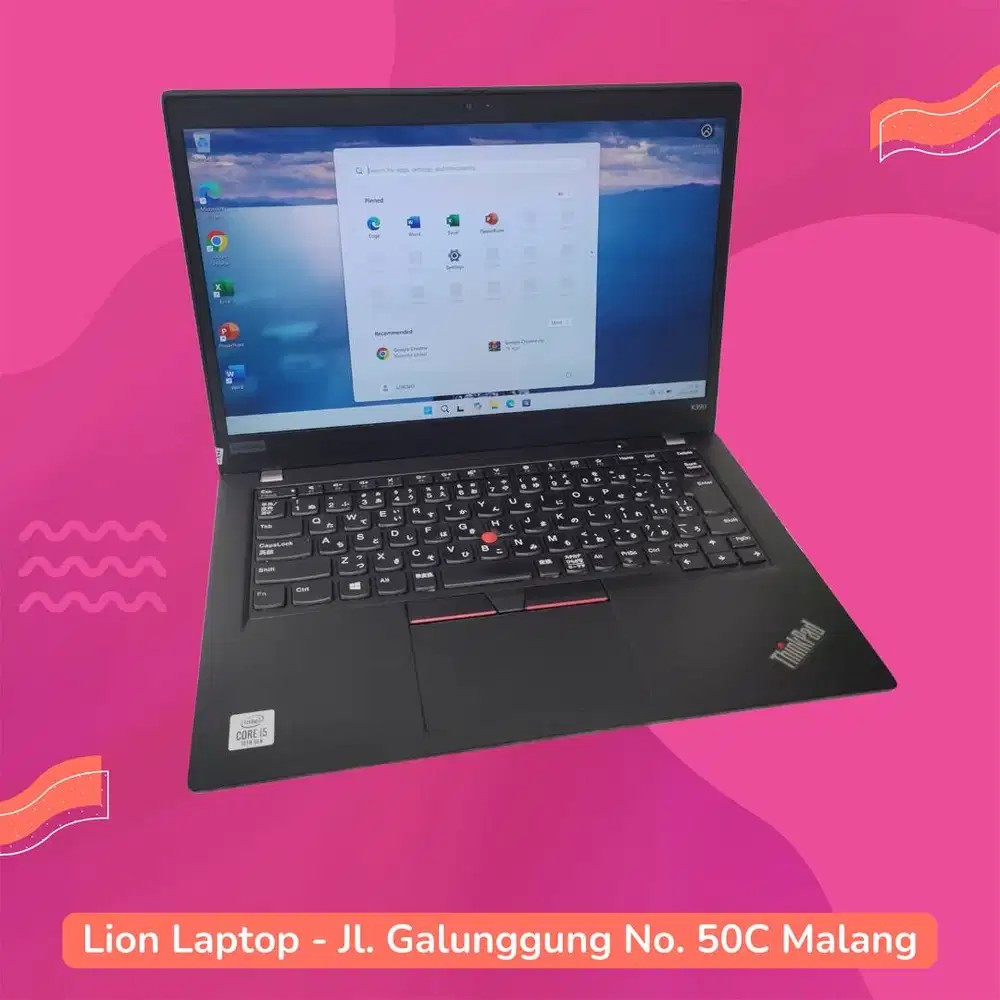 i5 GEN 10 Murah RAM 8GB Lenovo Thinkpad X390 [07|07]
