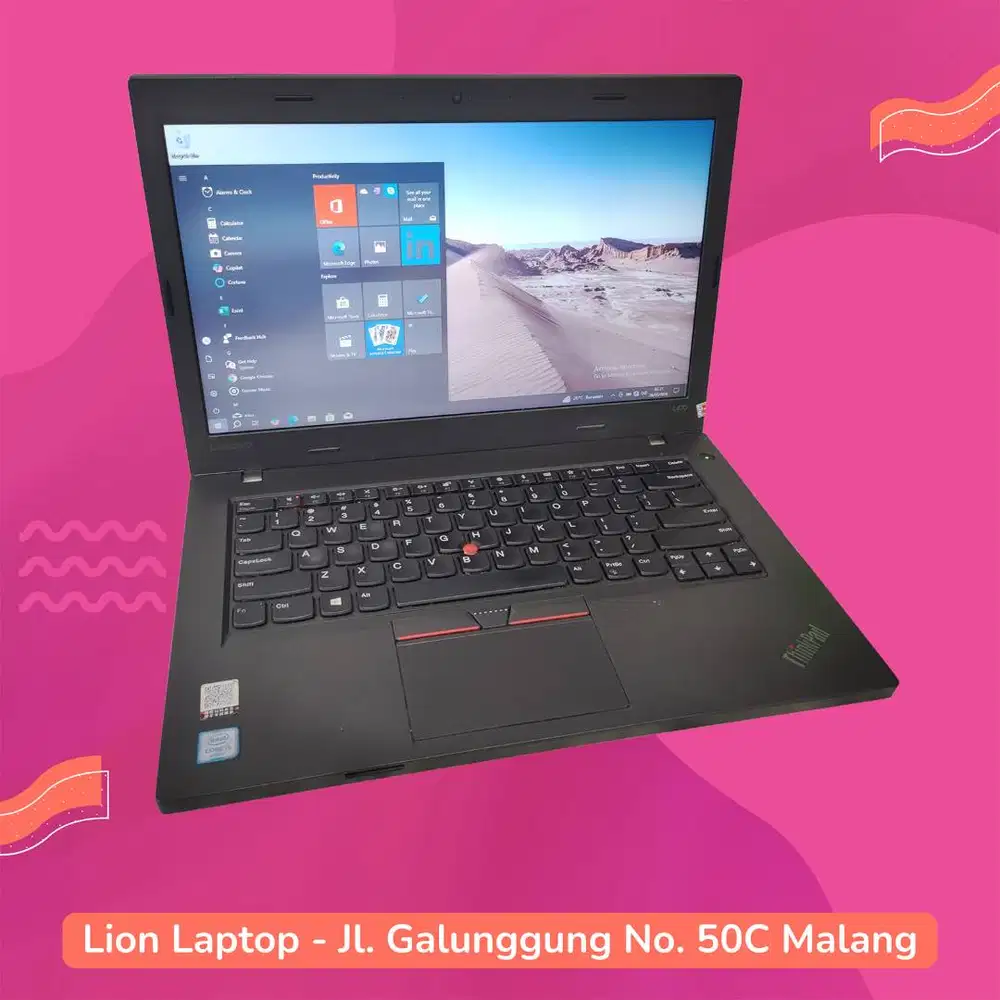 Double VGA Core i5 RAM 8 SSD Lenovo Thinkpad L470 [07|07]