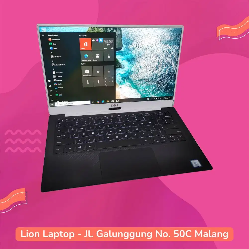 Slim & Ringan Core i5 RAM 8 SSD 256 DELL XPS 13 9370 [07|07]