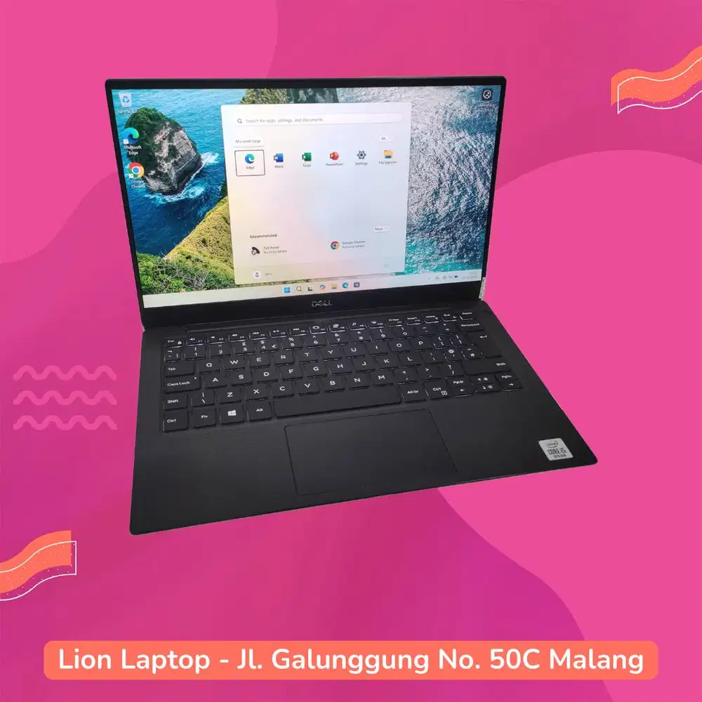 Slim & Ringan Core i5 gen 10 RAM 8 SSD 256 DELL XPS 13 7390 [07|07]