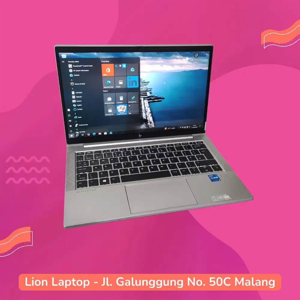 Alumunium Body Core i5 Gen 11 8/256 Slim HP Elitebook 830 G8 [07|07]