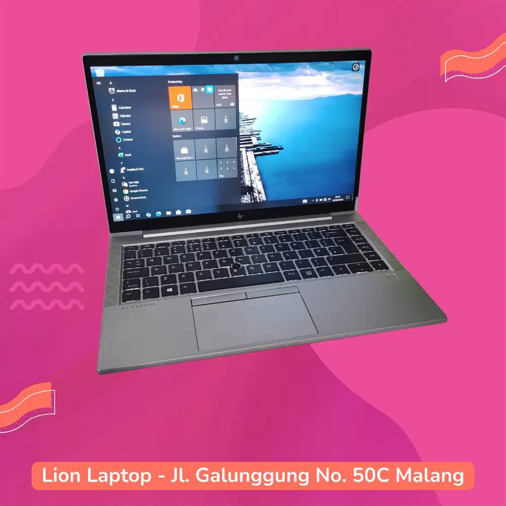 RAM 16GB Alumunium Body Core i5 Gen 10 HP Elitebook 830 G7 [07|07]