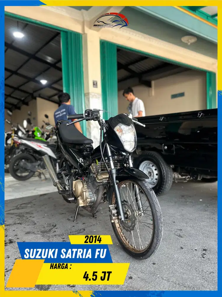 SUZUKI SATRIA FU 2014 NEGO TIPIS BOLOH HIKMAH MOTOR KEPUH MALANG