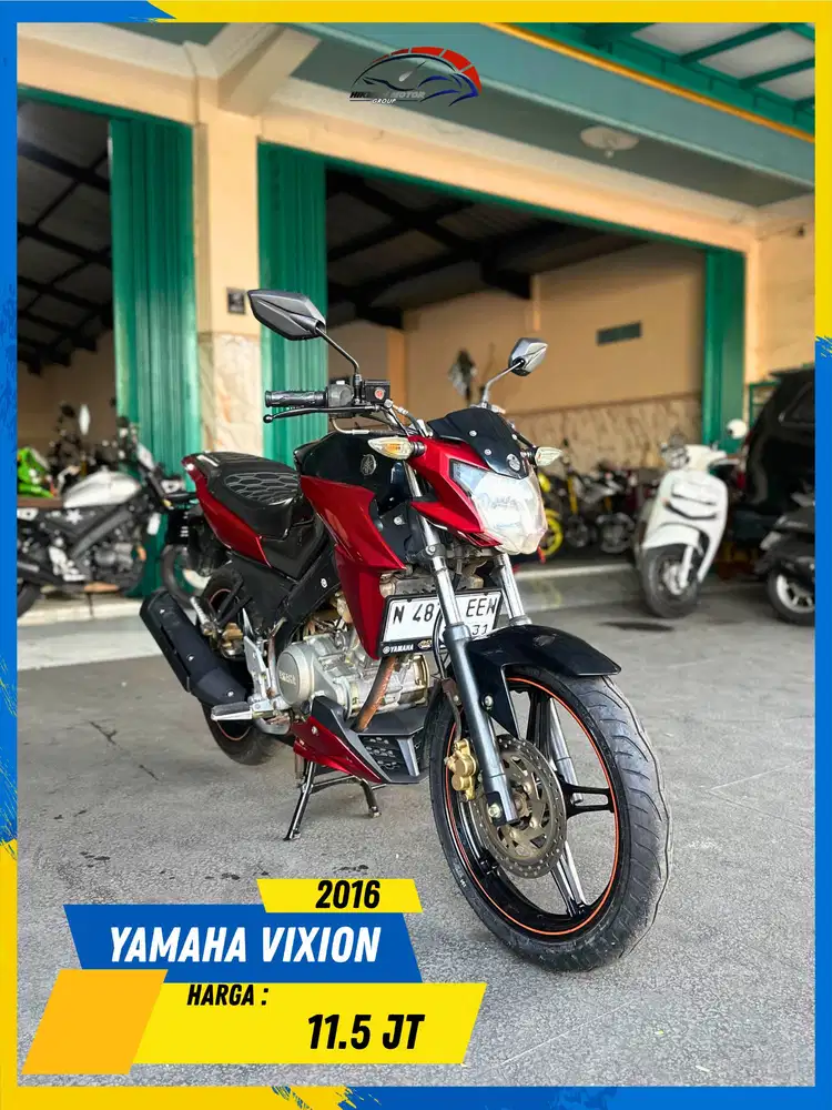 YAMAHA VIXION 2016 MESIN AMAN POLL MASZEHH HIKMAH MOTOR KEPUH