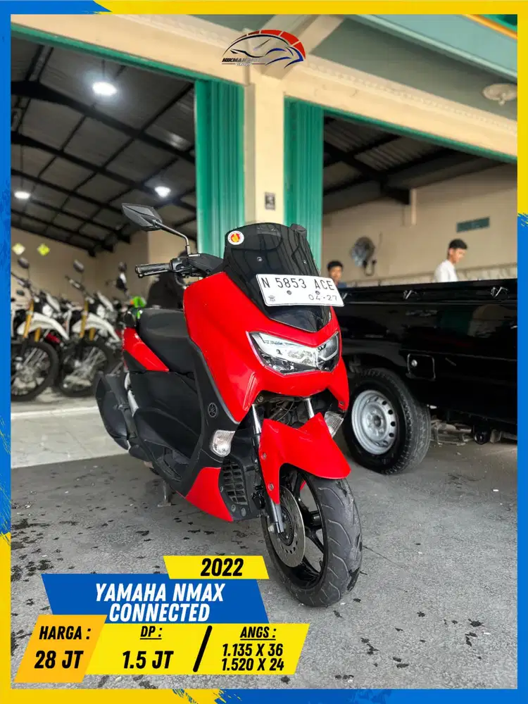 YAMAHA NMAX CONNECTED 2022 READY LURR HIKMAH MOTOR KEPUH MALANG