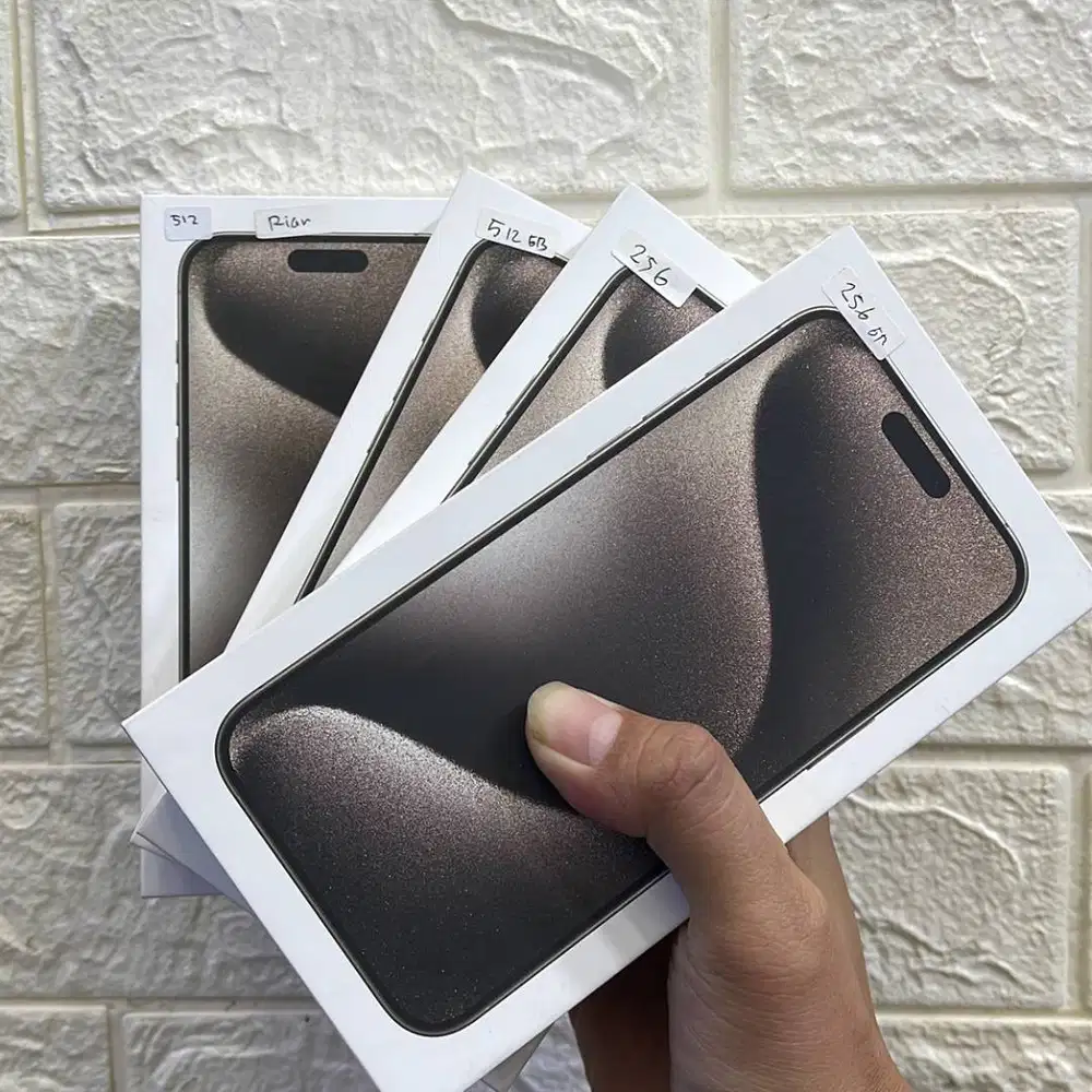Jual IPhone 15 Pro max 512gb ibox/inter