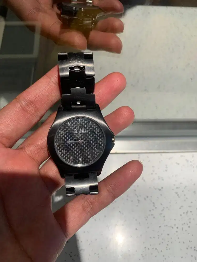 Jam tangan Guess unisex cod only nepis no box original