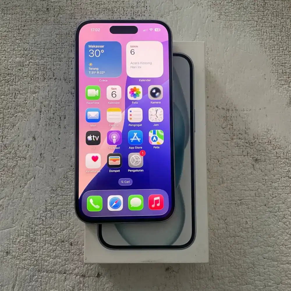 iPhone 15 iBox PA/A Warna Biru 128GB