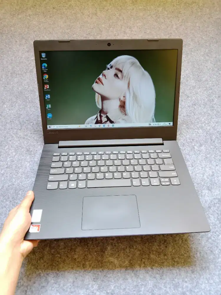 LAPTOP LENOVO IDEPAD MULUS SLIM NORMAL SIAP PAKAI WINDOWS 10