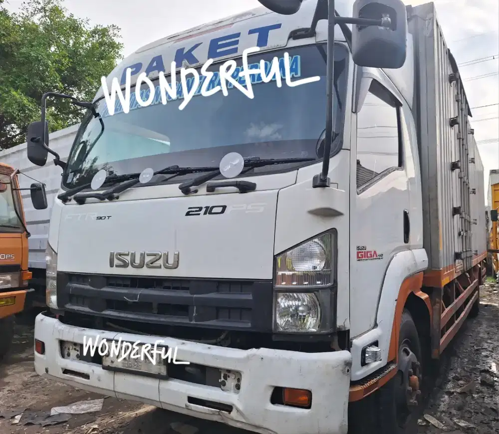 Isuzu GIGa FTR 210PS Box Besi Long 9 mtr Bio Solar Euro2 Hino Fuso