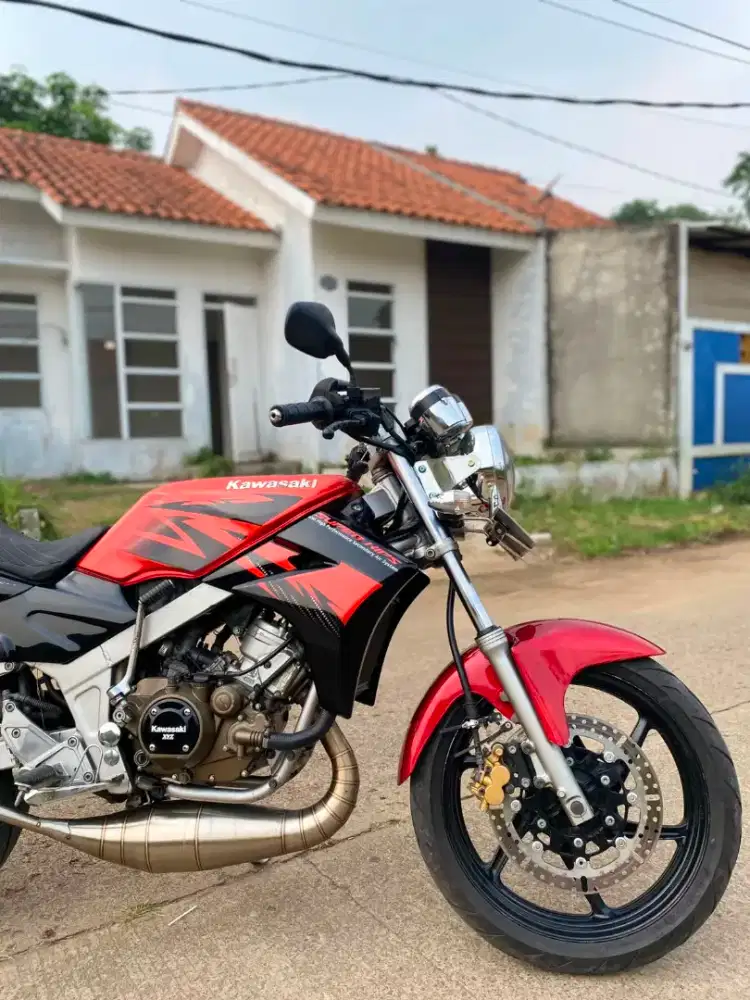 Kawasaki Ninja R convert SS orange Thn 2012