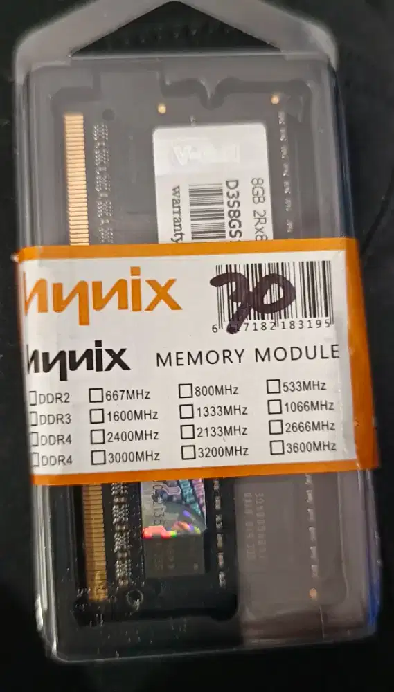 ram 8gb DDR3 laptop sodim PC12800