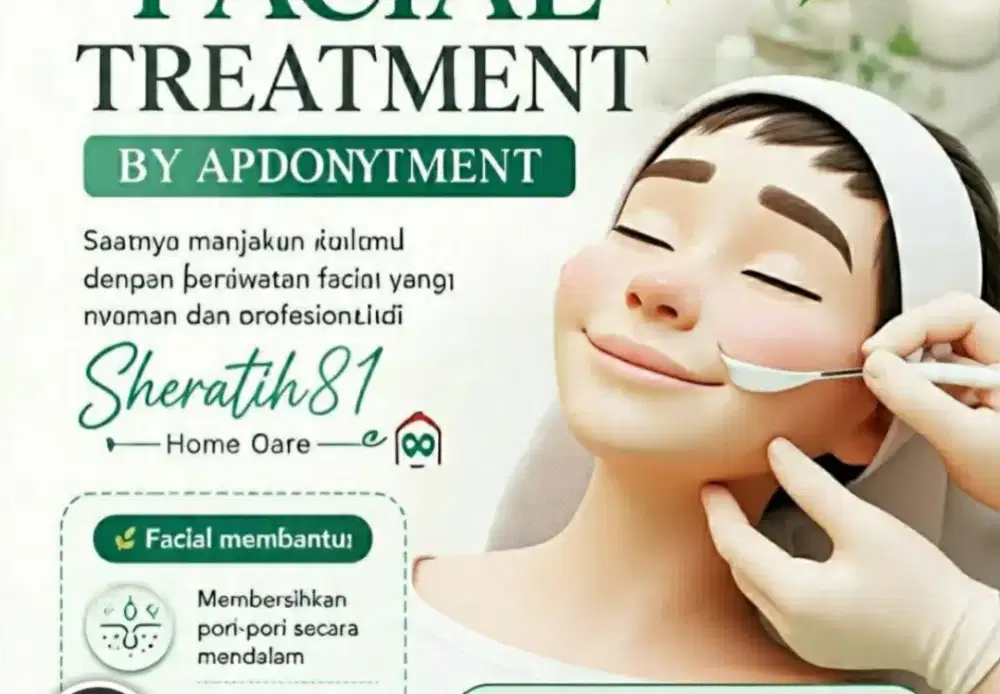 Melayani homecare facial