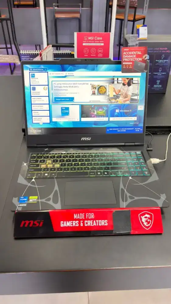 Laptop MSI GEMING Cicilan Murah DP Mulai 0 Proses Cepat