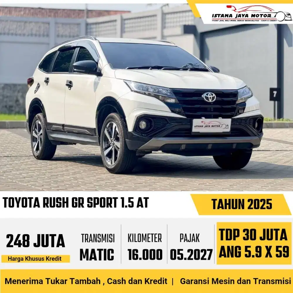 KM 16rb !! Toyota Rush GR Sport 1.5 Automatic 2025