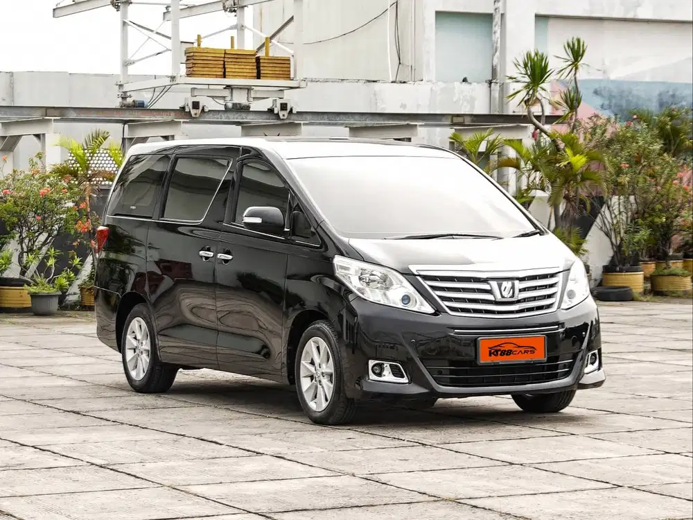 Toyota Alphard G ATPM pilot seat 2013 hitam matic