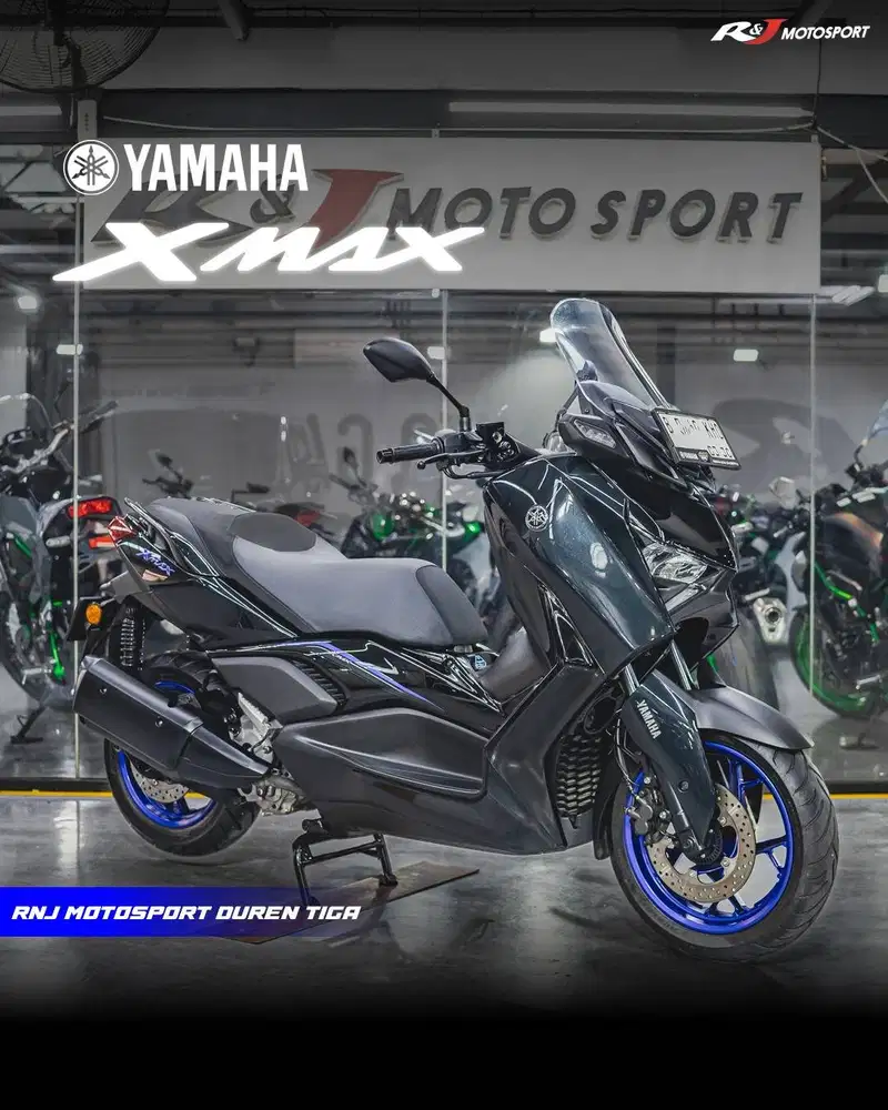 Yamaha X Max Connected 250cc Km 3.000 an warna Hitam Full Paper