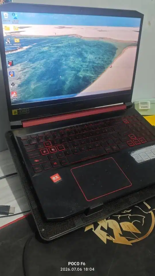 laptop Acer Nitro 2019 Ram 8 GB + 16 GB, VGA RX 560, SSD 512 GB + HDD