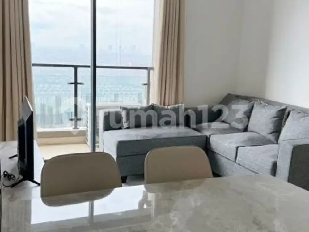 Dijual/disewakan Apt Skyhouse Furnished 2br Di Bsd Tangerang