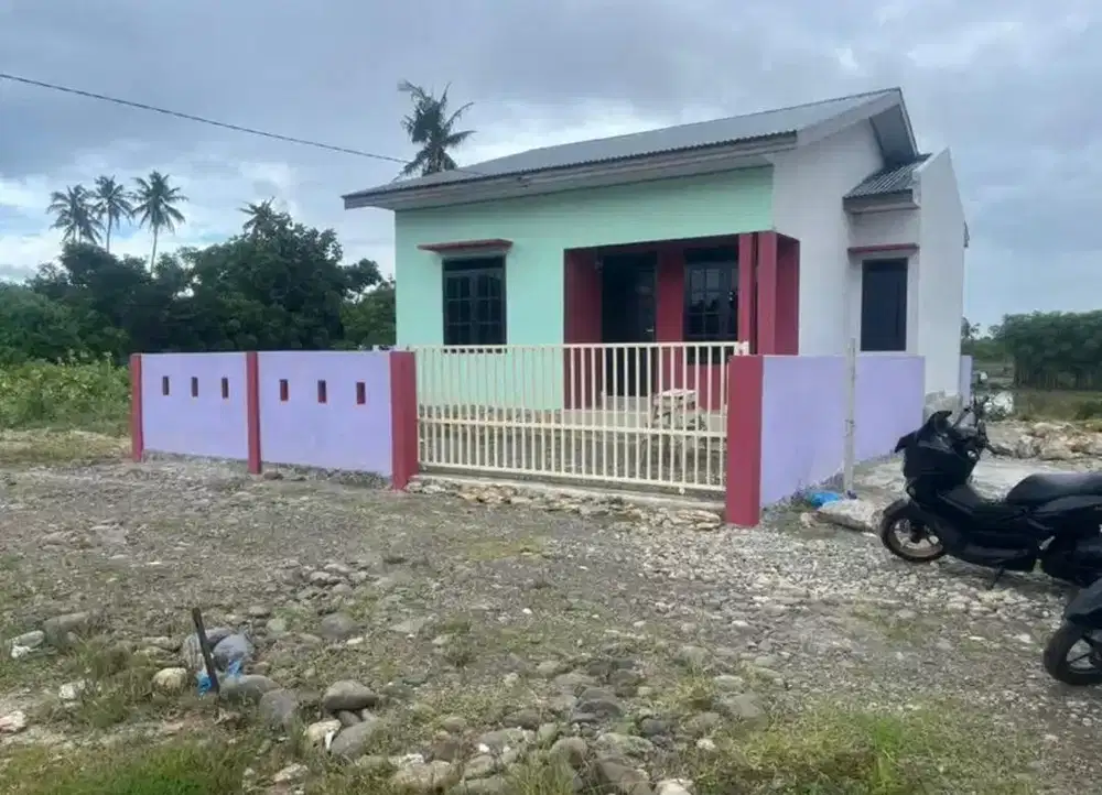 Rmh minimalis siap huni type 75 gp lam isek dkt polsek peukan bada