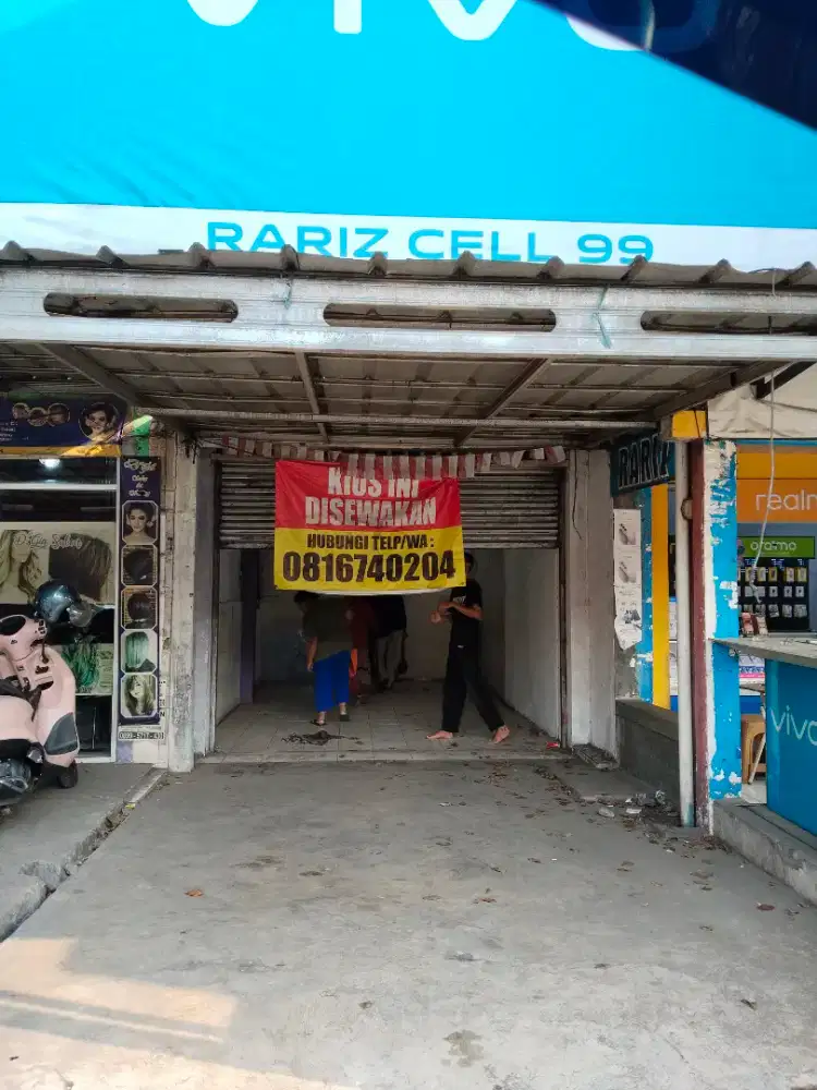 Disewakan Cepat Kios Sisa 1 Pinggir Jalan Raya Ramai