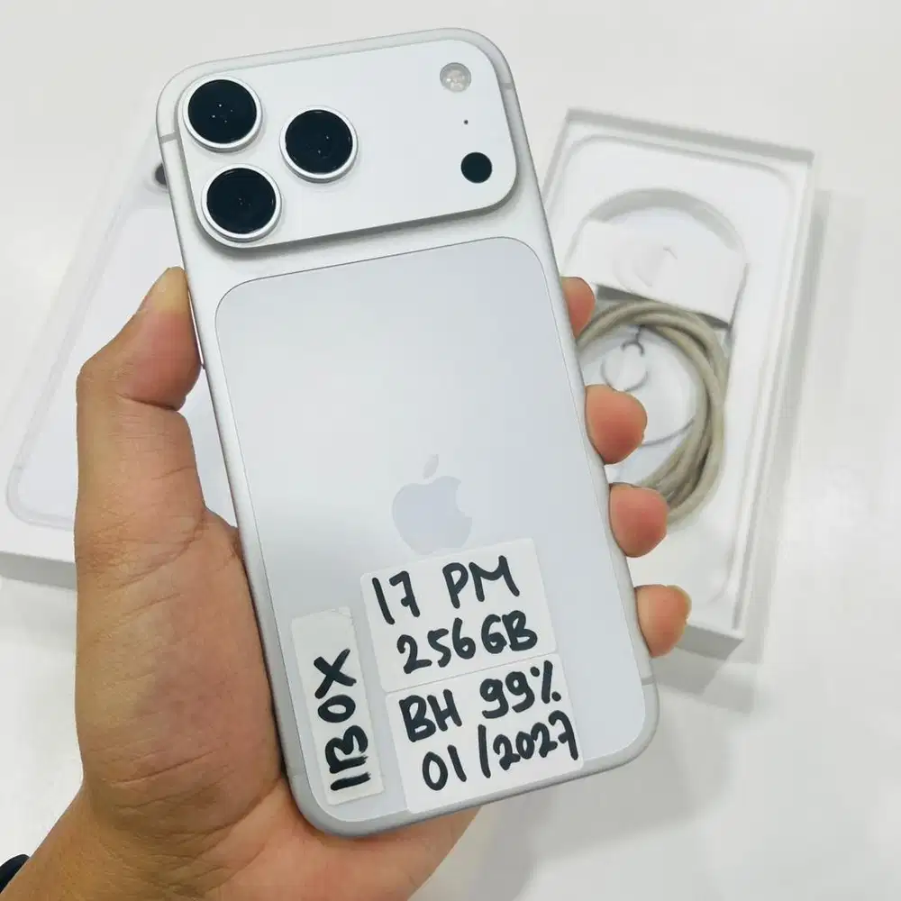 iPHONE 17PROMAX 256GB SILVER | EX iBOX | LIKE NEW