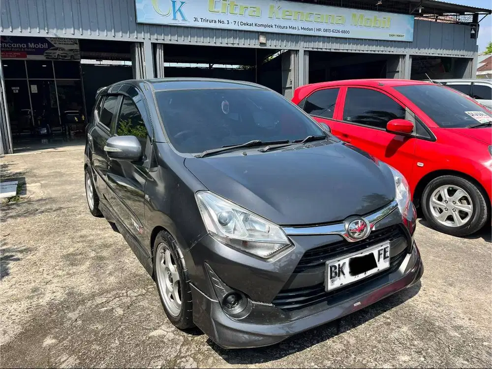 [ Dp 12 jt ] Toyota Agya 1.2 Trd Manual 2017