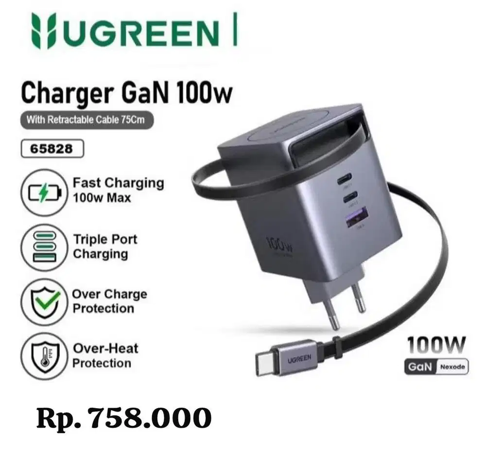 TC UGREEN GAN 100W