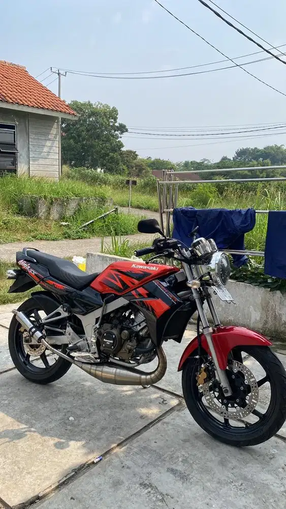 Kawasaki Ninja R convert SS orange