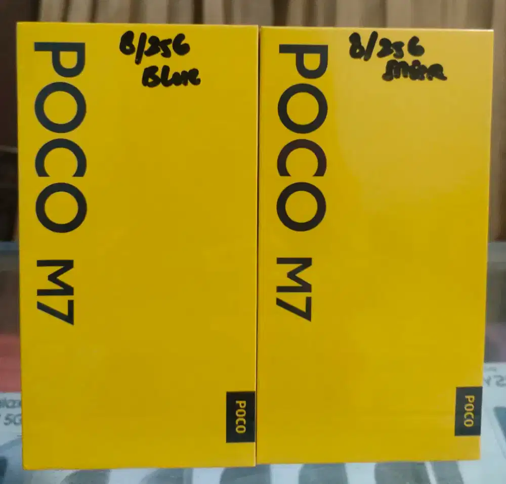 New Poco M7 Ram 8/256 GB Garansi Resmi 1 Tahun