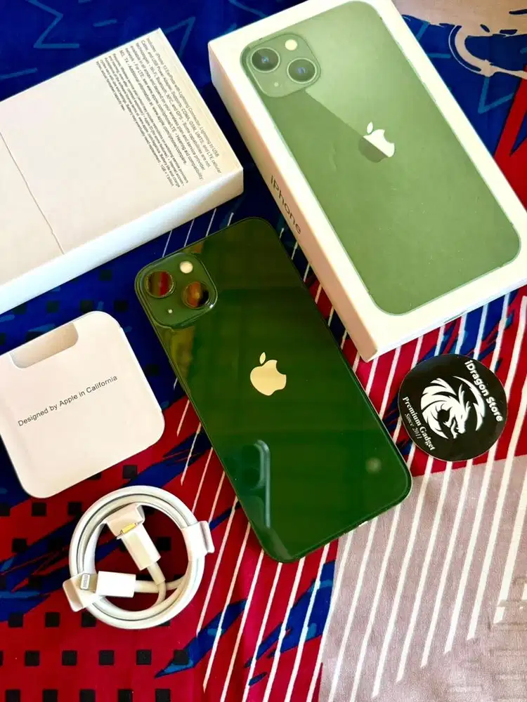 iphone 13 128gb Green Fullset Mulus