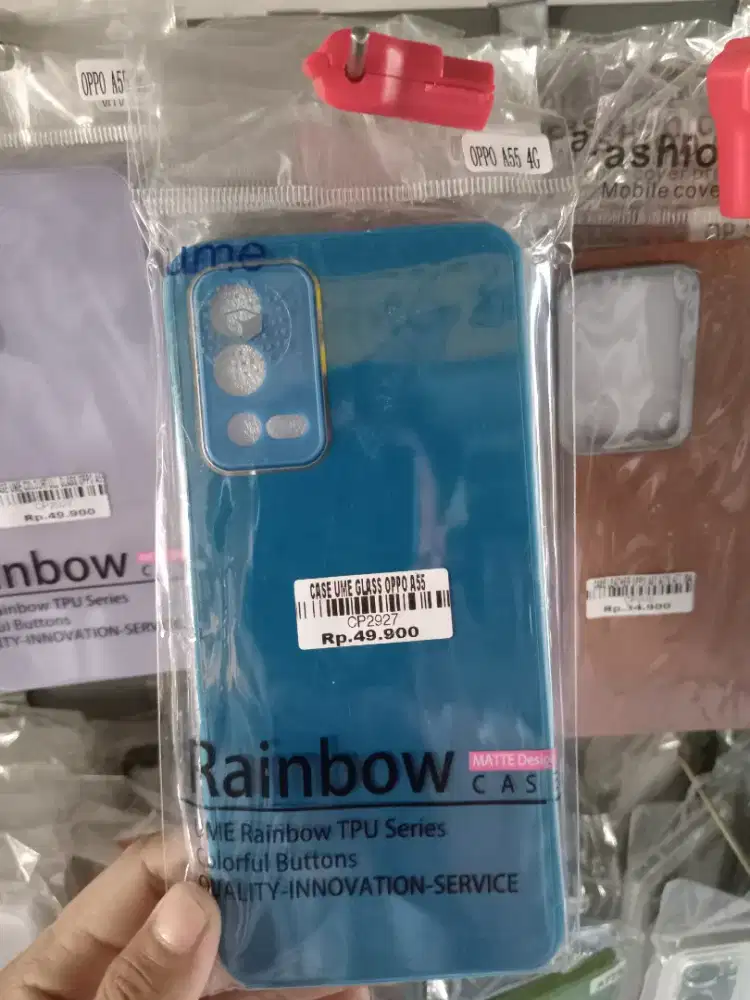 CASE UME GLASS OPPO A55 ATLANTIS DAHSYAT
