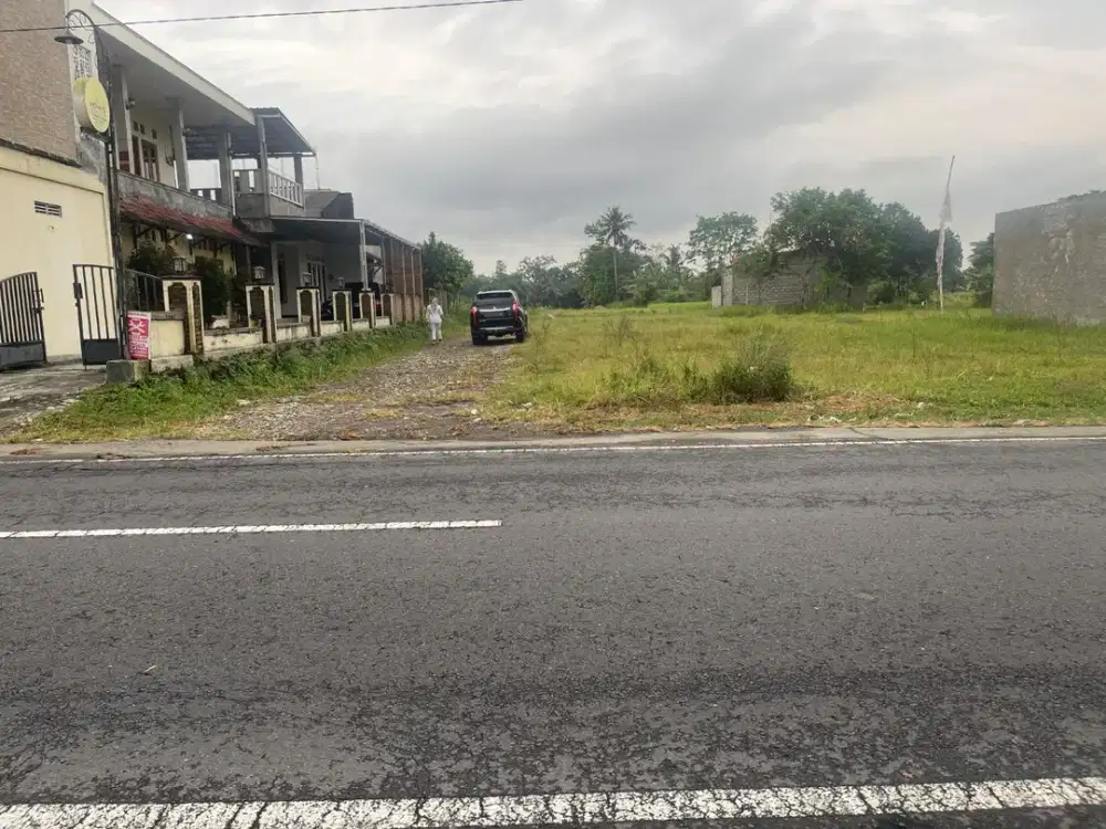 370 Juta Tanah Piriggir Jalan Pandowoahrjo Jogja