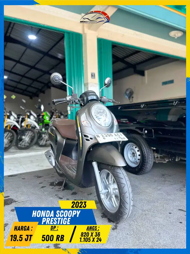 HONDA SCOOPY PRESTIGE 2023 MANTAP GASS MASZEHH HIKMAH MOTOR KEPUH